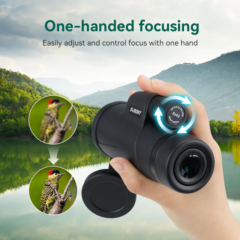 SVBONY SX32 Professional Zoom HD Monocular Telescope for Outdoor Adventures