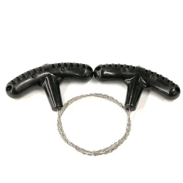 Portable Stainless Steel Wire Saw for Camping and Survival