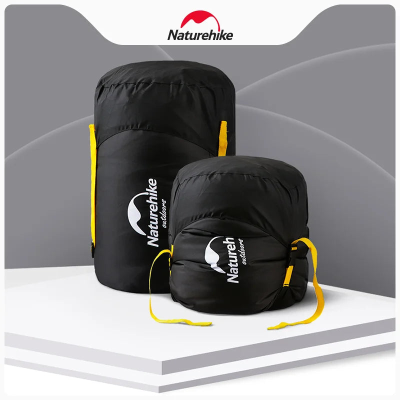 NATUREHIKE Compression Bag for Sleeping Bag Waterproof Compression Sack 300D Oxford