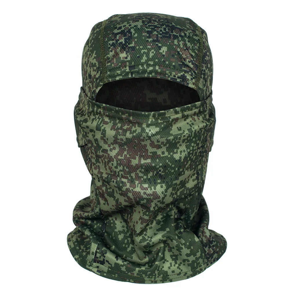 MEGE KNIGHT Camouflage Cap with Face Mask - Unisex Hunting Hat for NZ Outdoor Adventures