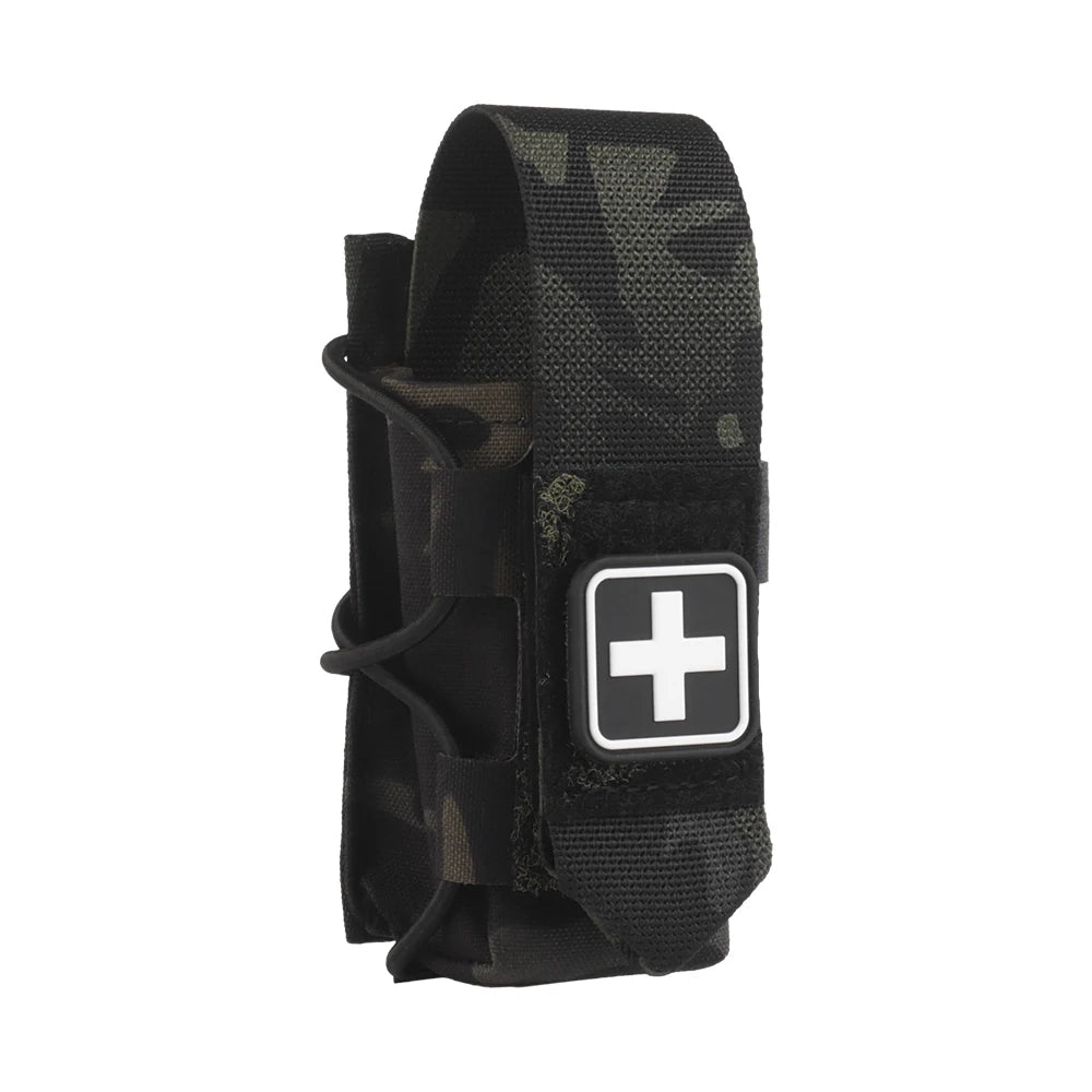 TACTIFANS Tactical Tourniquet Pouch – MOLLE TQ Holder for Hunting and Combat Belts