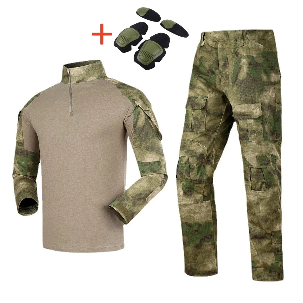 G2 Combat Tactical Suit – Multicam Camouflage Hunting & Airsoft, Outdoor Hunting Ghillie Suit