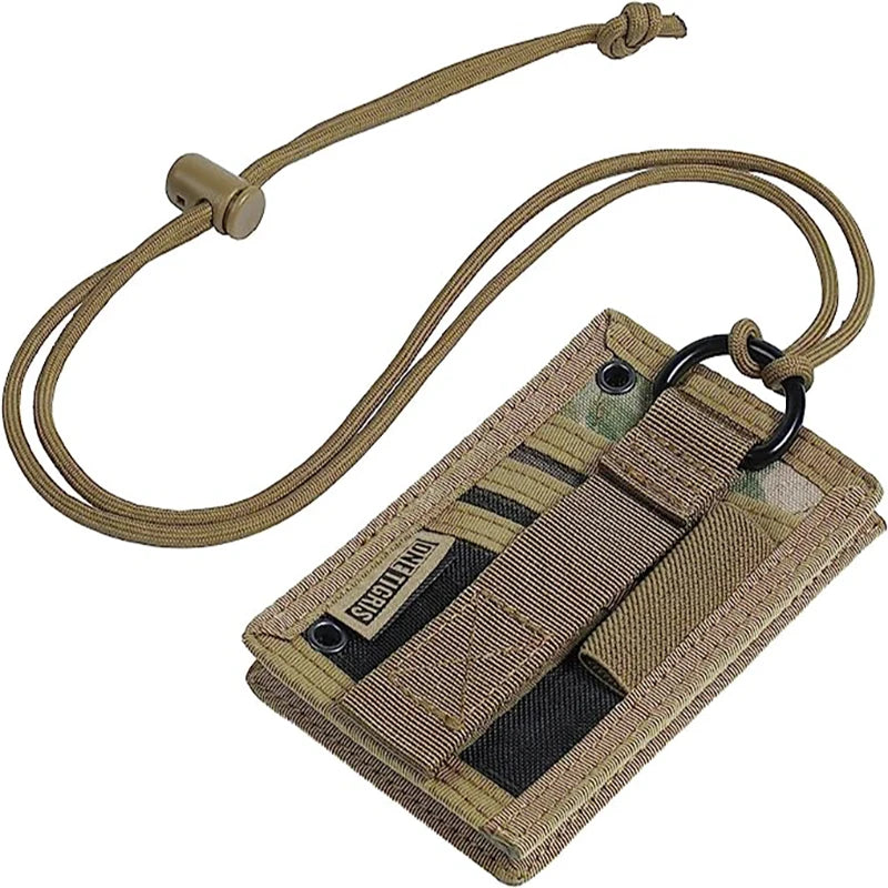 ONETIGRIS Outdoor ID Holder & Patch Display Organiser - Multi-Function MOLLE Pouch