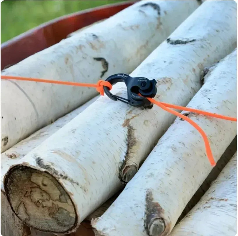 Rope Tightener Cast Aluminium Self-Locking Hook for Outdoor Use