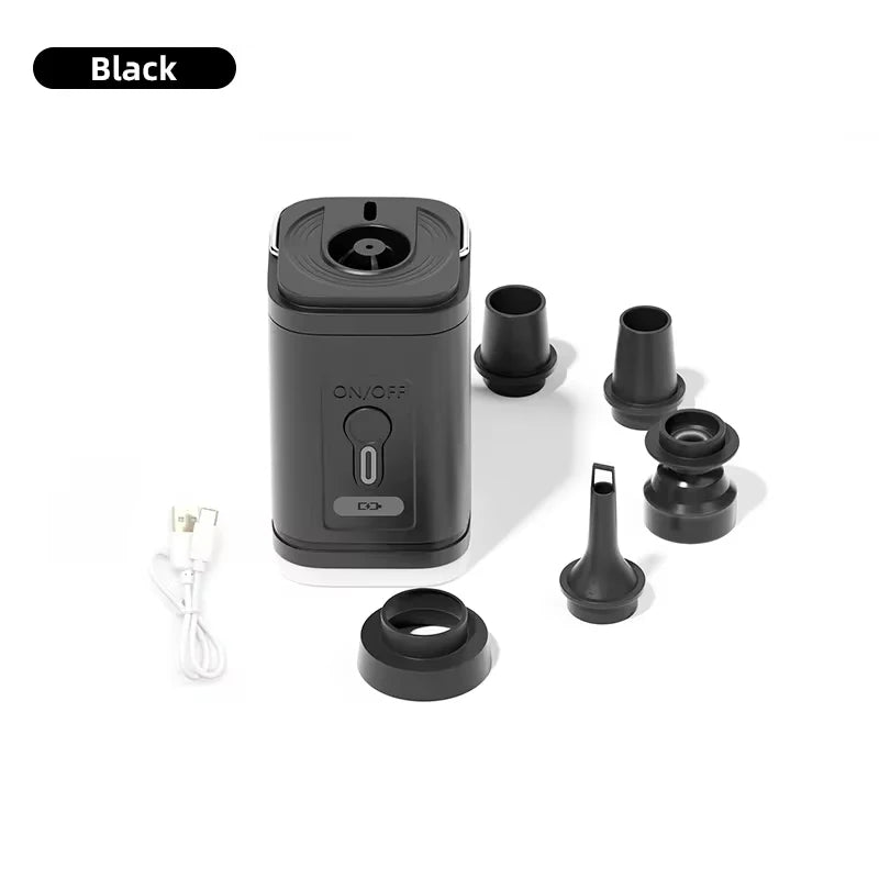 TARKA Camping Portable Battery Air Pump – Wireless Inflator & Deflator for Air Cushions, Beds, Boats & Swimming Rings