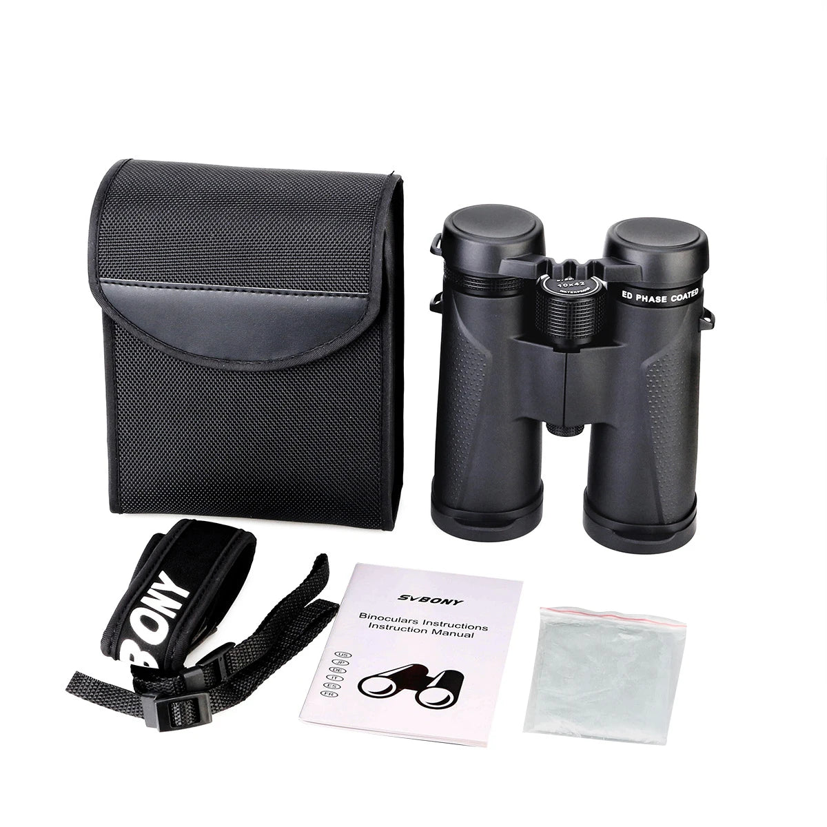 SVBONY SV202 ED Binoculars – Waterproof BAK4 Optics for Birdwatching & Stargazing