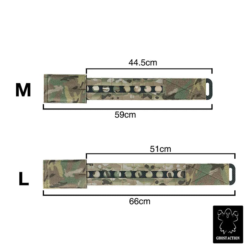 GHOST ACTION FCPC V5 Quick Release Cummerbund – Lightweight MOLLE Cummerbund for Plate Carriers