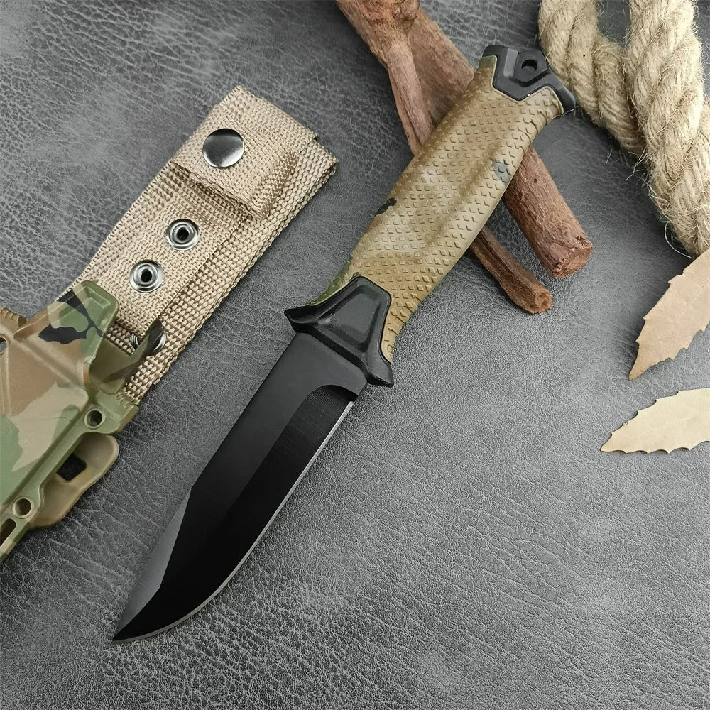 GB GEAR StrongArm G1500 Fixed Blade Knife 8Cr13Mov Stainless Steel
