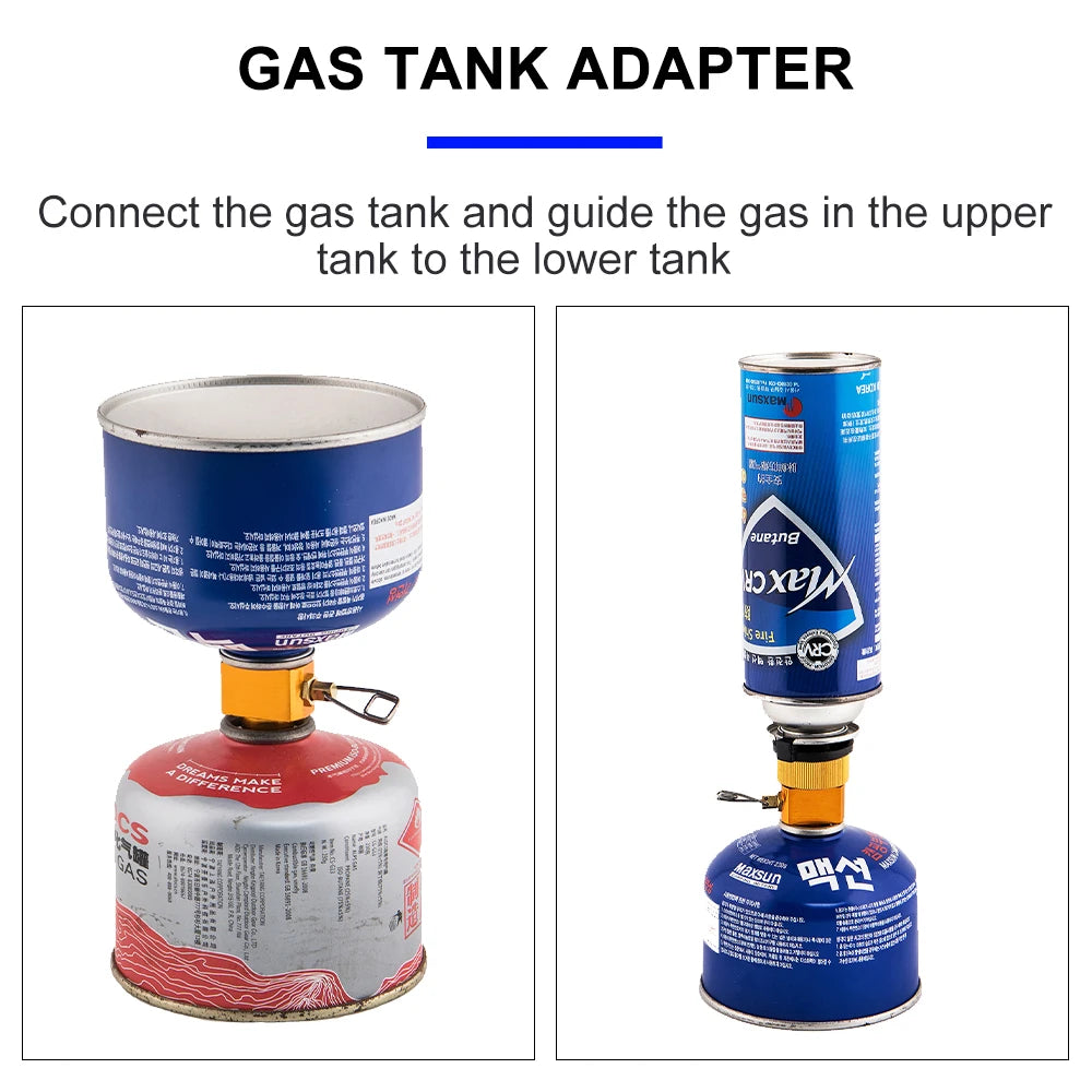 WIDESEA Camping Stove Propane Refill Adapter – Butane Gas Burner & LPG Saver for Outdoor Cooking