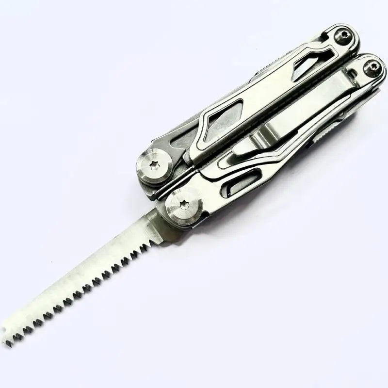 DAICAMPING DL1 Multifunctional Folding Knife and Pliers with Extra Cutter and Screwdriver Set
