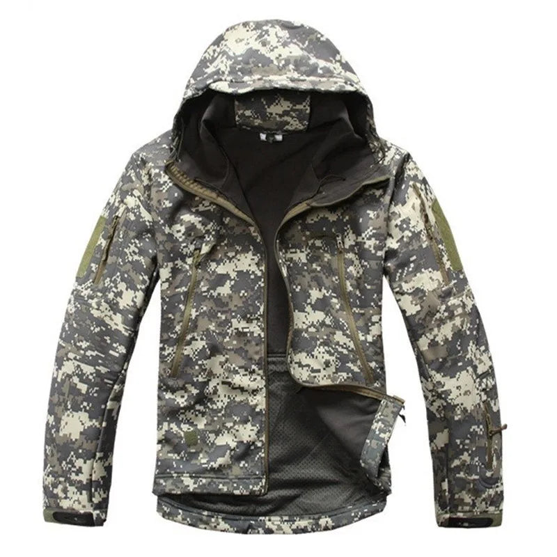 REFIRE GEAR Lurker Soft Shell Camouflage Jacket - Waterproof Stealth Hunting Coat for NZ Bush Stalking