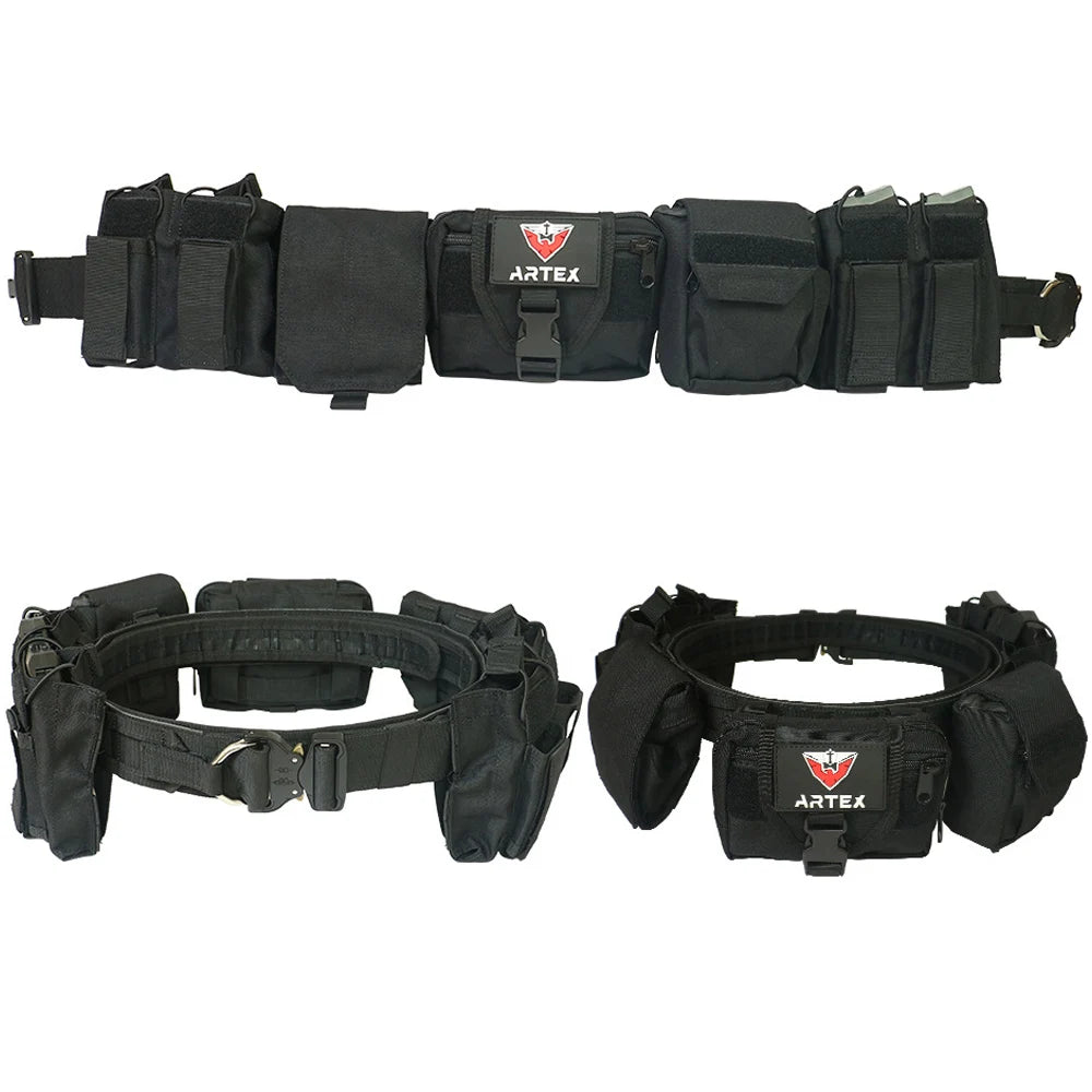 Tactical Waist Bag MOLLE – Adjustable Battle Belt for Hunting, Law Enforcement, and Security