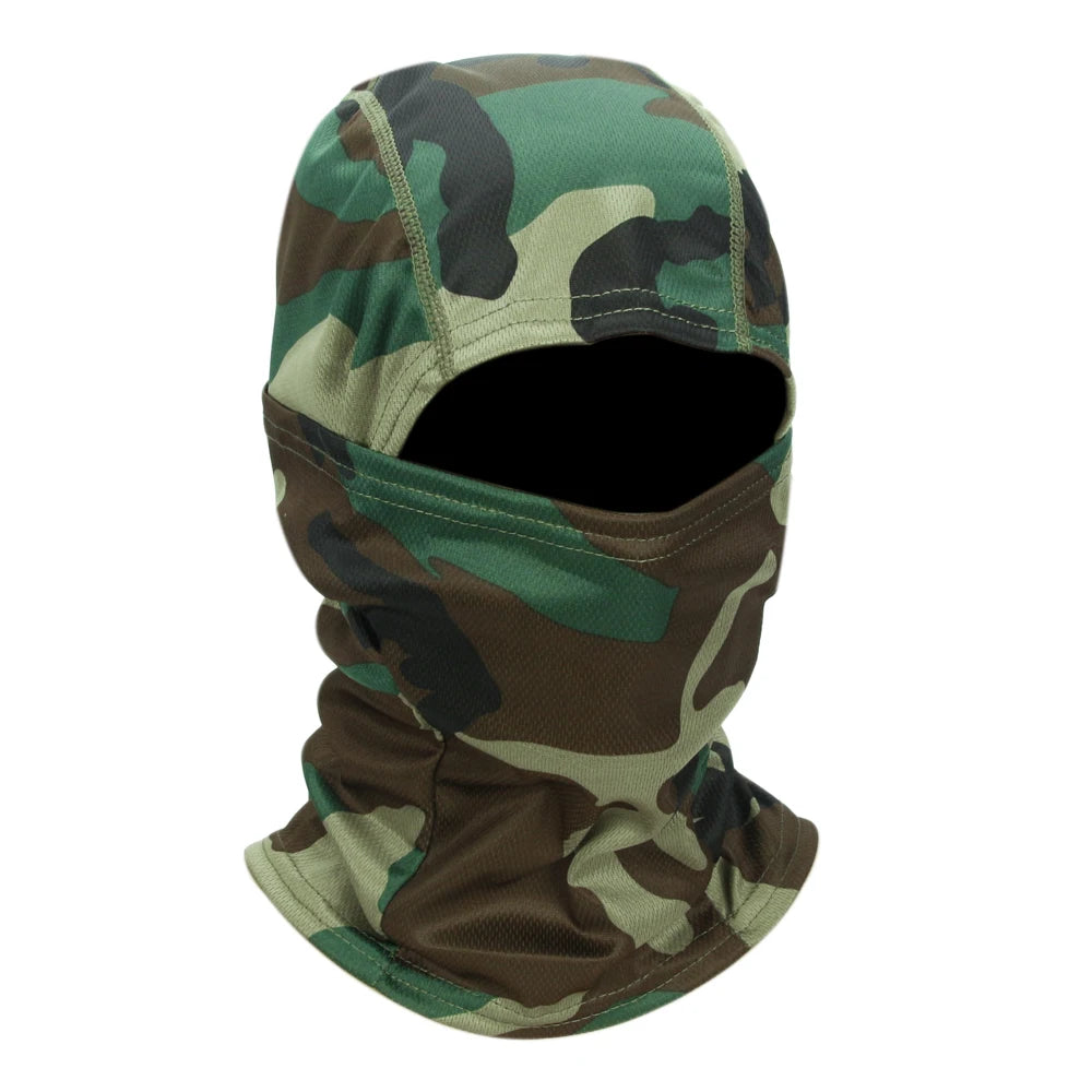 Camouflage Balaclava Full Face Mask – Outdoor Sports, Hunting, Hiking, and Skiing