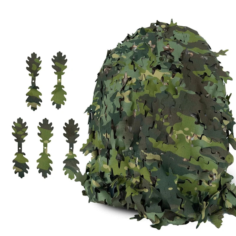 3D Laser-Cut Camouflage Backpack Cover - Tree Shape Camo for NZ Hunting & Wildlife Photography