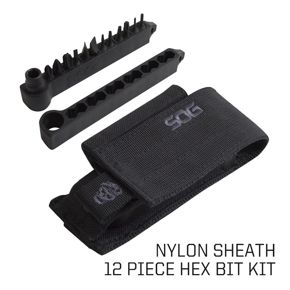 SOG PowerAccess Deluxe 21-in-1 Multi-Tool – Military-Grade Folding Pliers for Survival & Camping