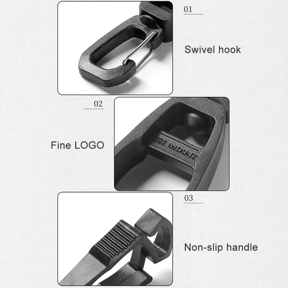 Glove Clip Hanger Safety Holder for Work and Outdoor Use