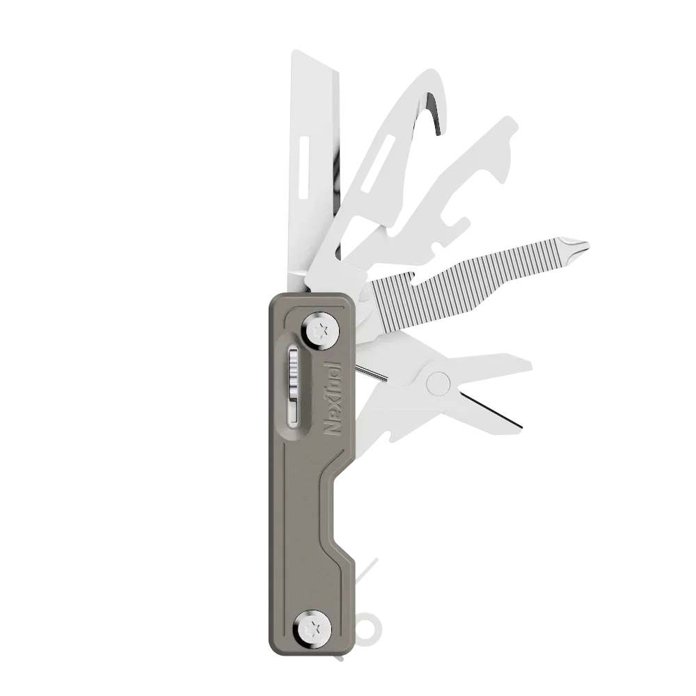 NEXTOOL 10-in-1 Folding Knife EDC Multitool with Scissors and Screwdrivers