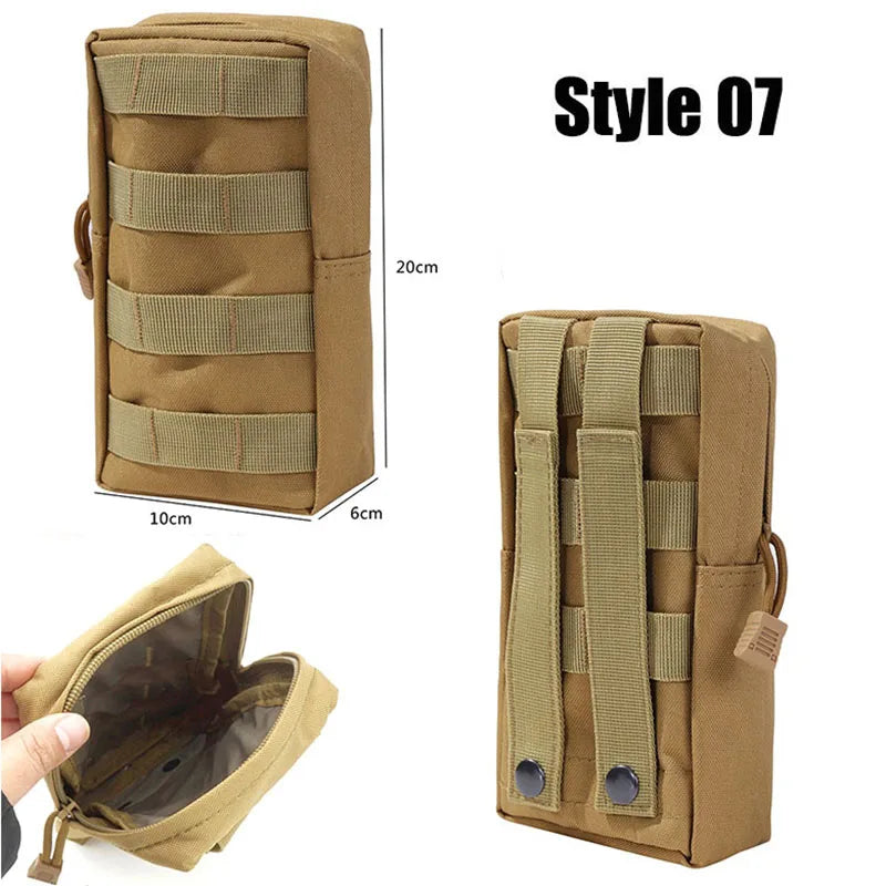 OPHIDIANTAC Molle Waist Bag EDC Pouch for Camping and Hunting