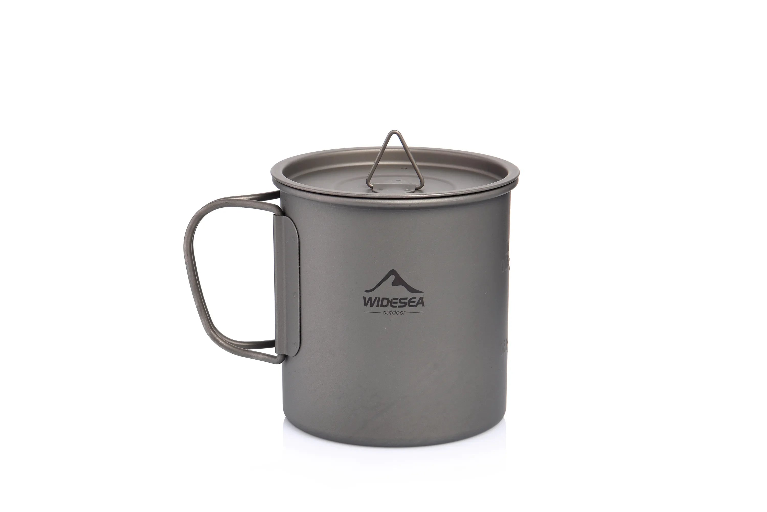WIDESEA Camping Titanium Mug – Lightweight and Foldable Outdoor Cup