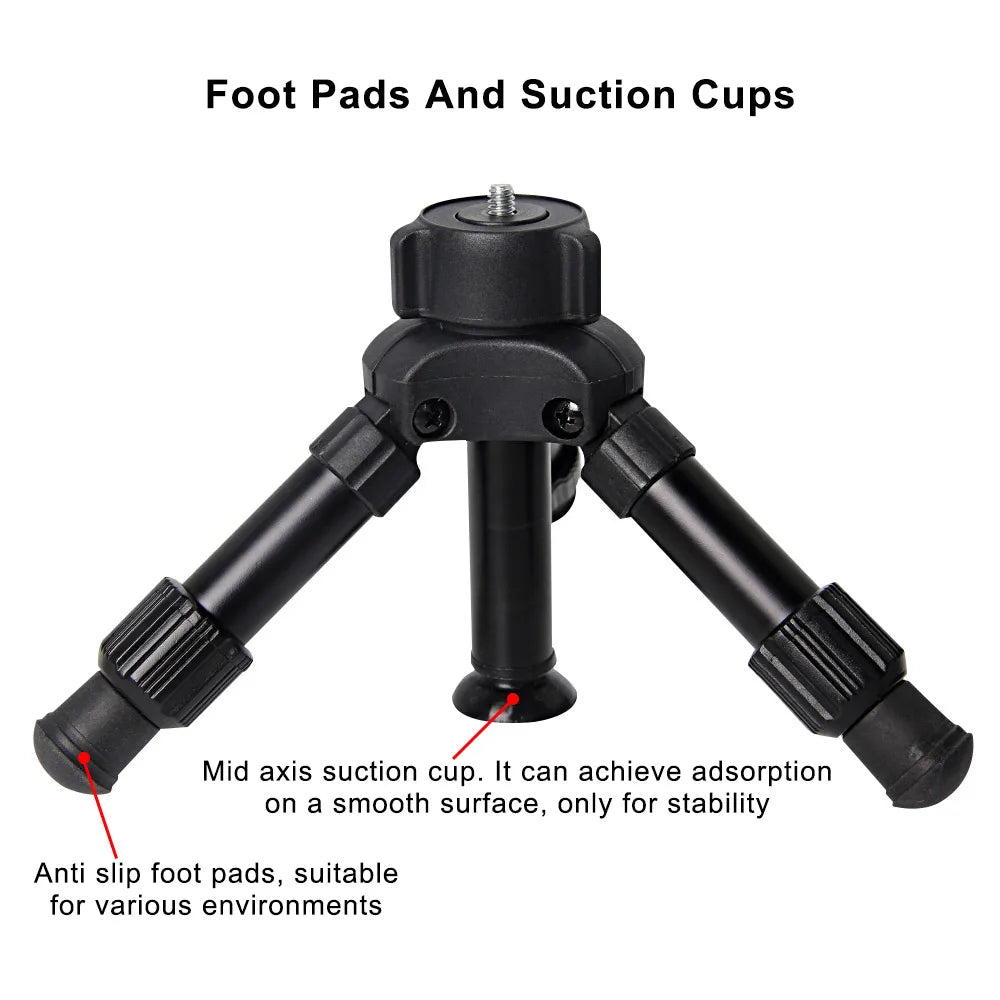 Portable Hunting Tripod – Adjustable Rifle Support Monopod with V Yoke for Outdoor Shooting