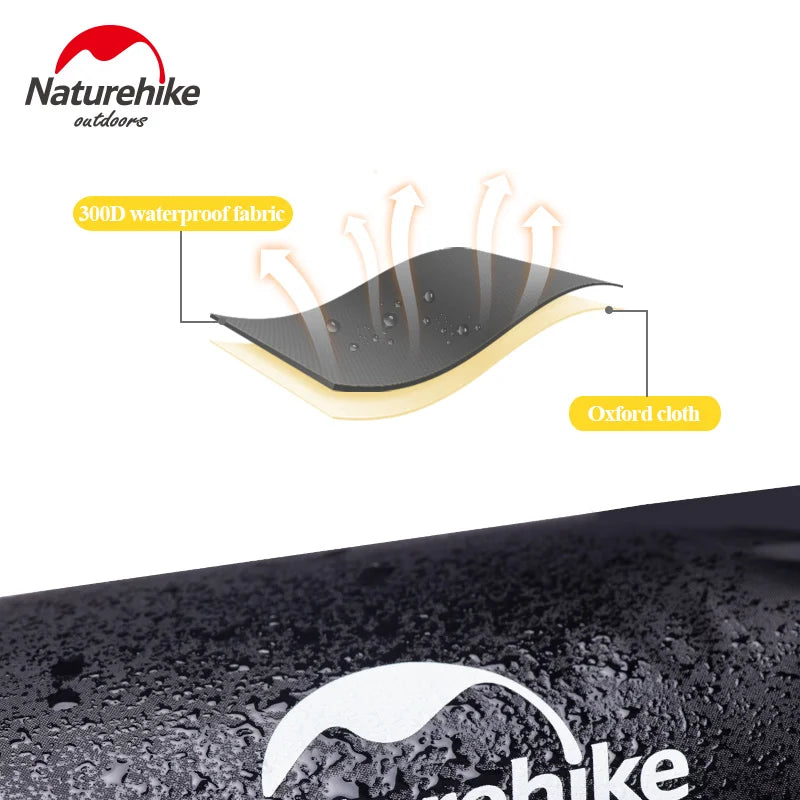 NATUREHIKE Compression Bag for Sleeping Bag Waterproof Compression Sack 300D Oxford