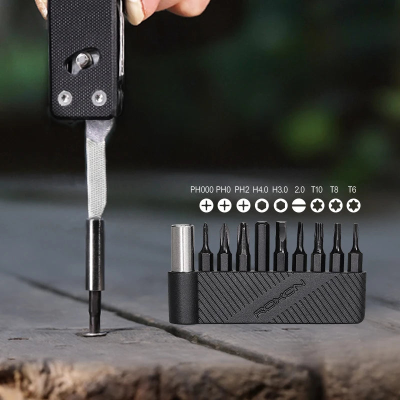 ROXON KS2E Multi-function Pocket Knife with Big Scissors and G10 Handle