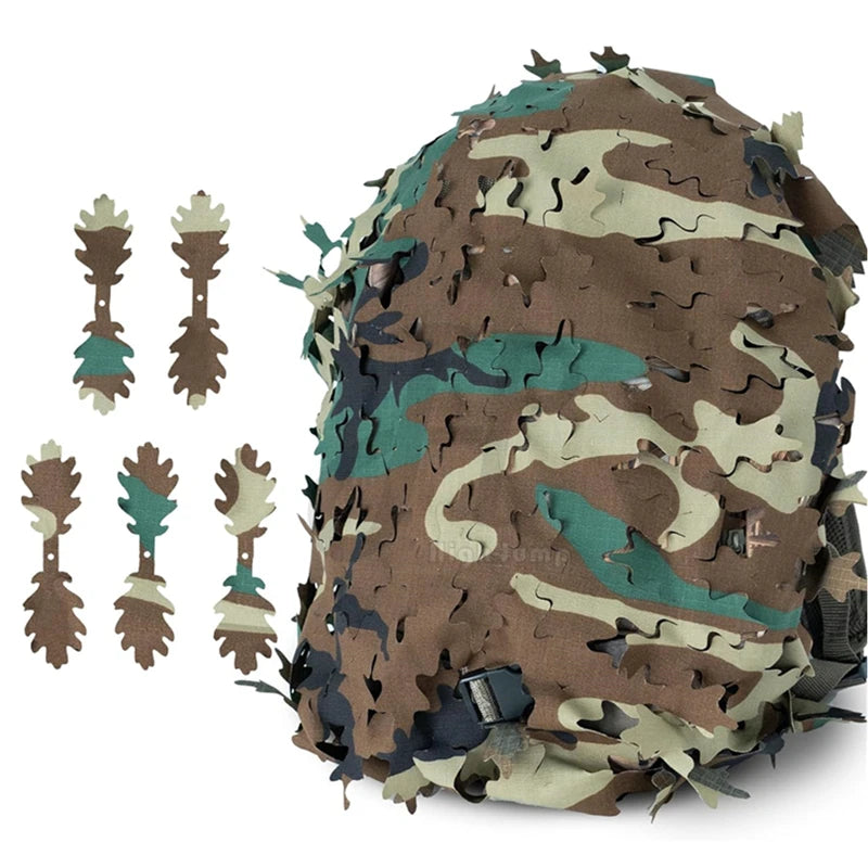 3D Laser-Cut Camouflage Backpack Cover - Tree Shape Camo for NZ Hunting & Wildlife Photography