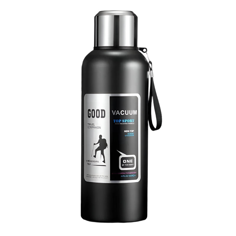 Large Capacity Stainless Steel Thermos Tumbler – Insulated Flask for Coffee, Tea & Travel