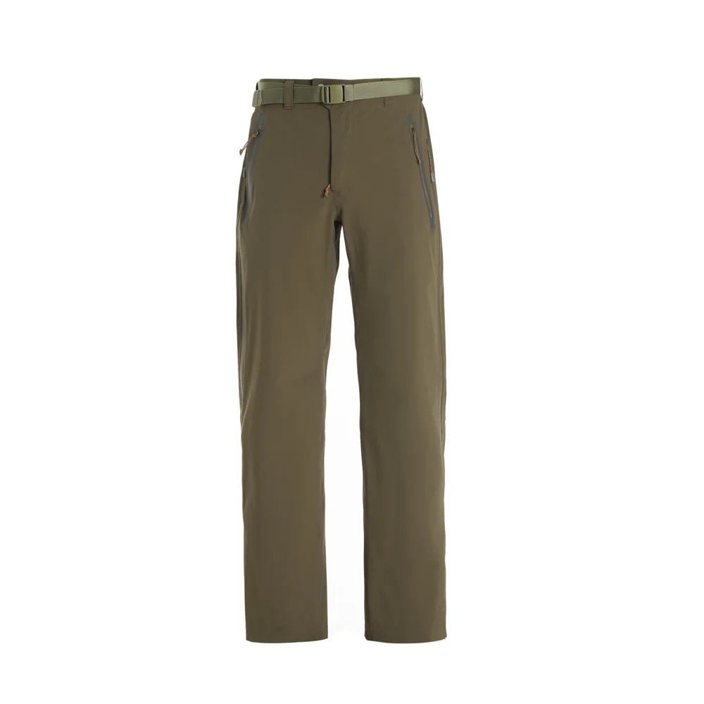 AINFAD Men's Dew Point Rain Pants - Windproof Camouflage Hunting Pants with Silent Waterproof Technology