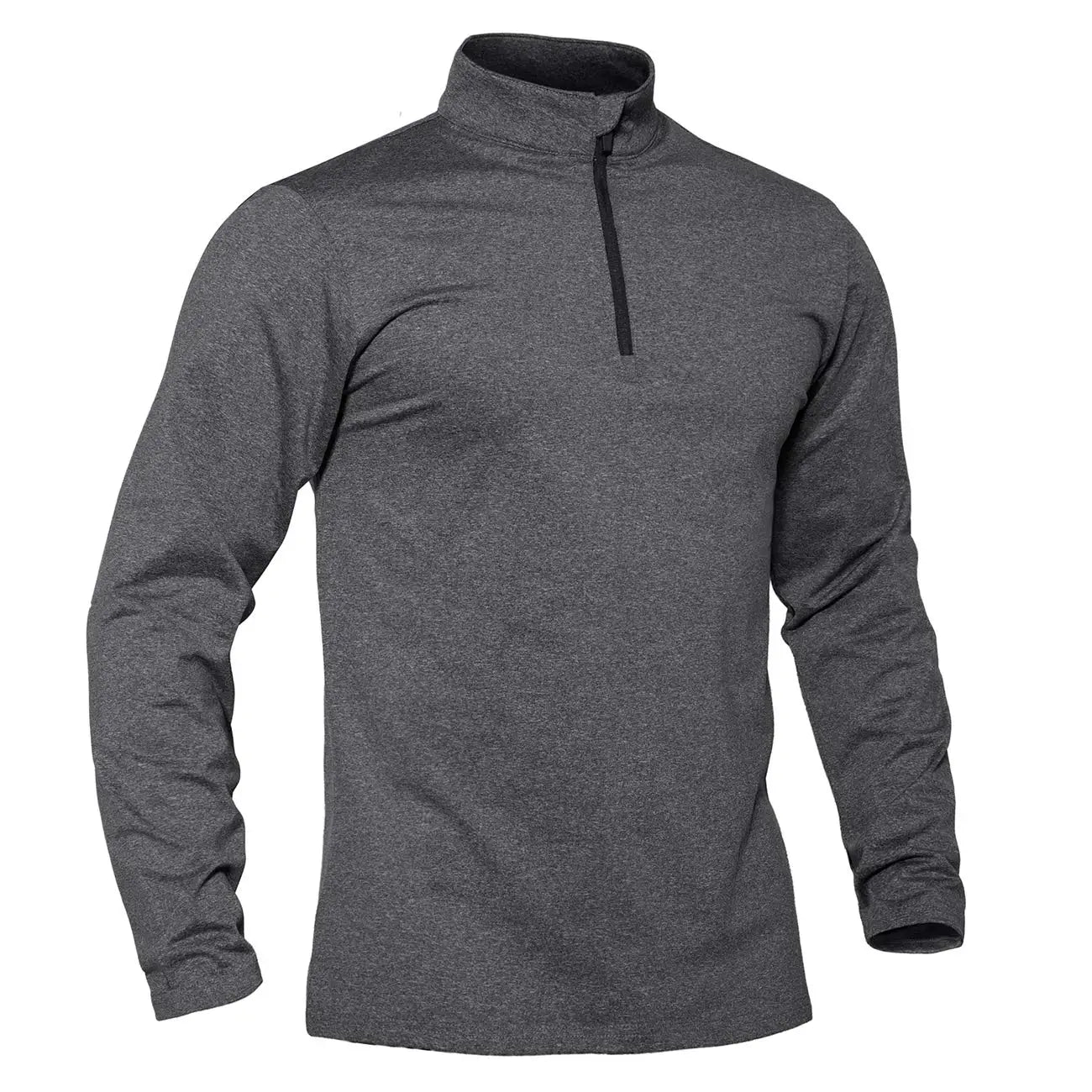 TACVASEN Men's 1/4 Zip Thermal Sports Sweater - Breathable Athletic Pullover for Gym & Outdoor Activities