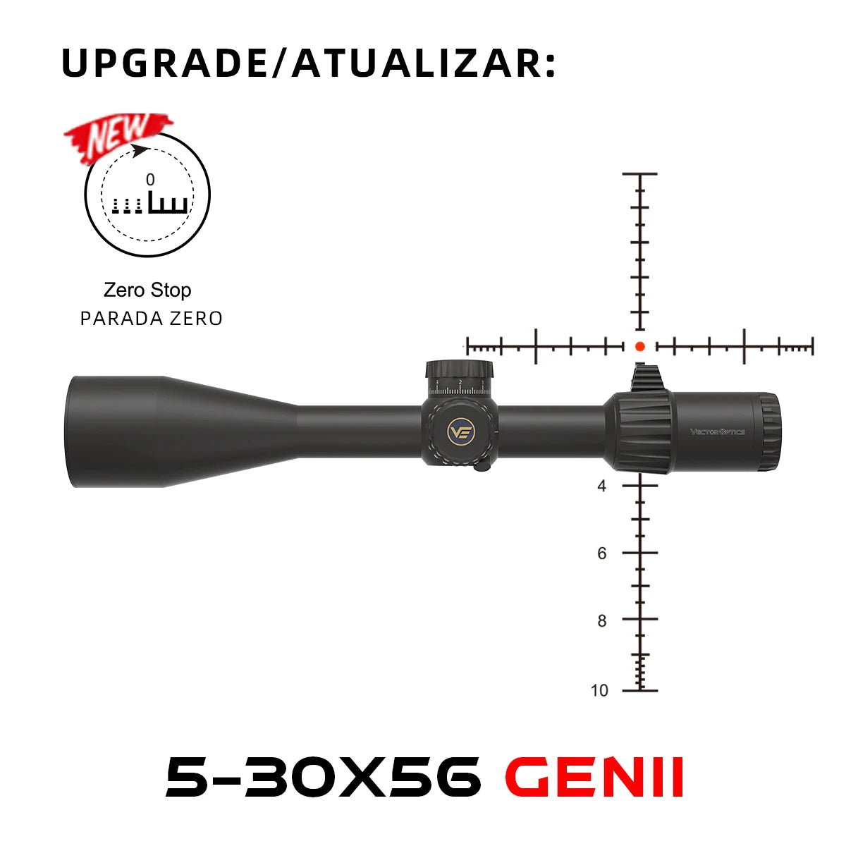 VECTOR OPTICS Tauron FFP Riflescope – Diamond Clear Image for Hunting & Competition