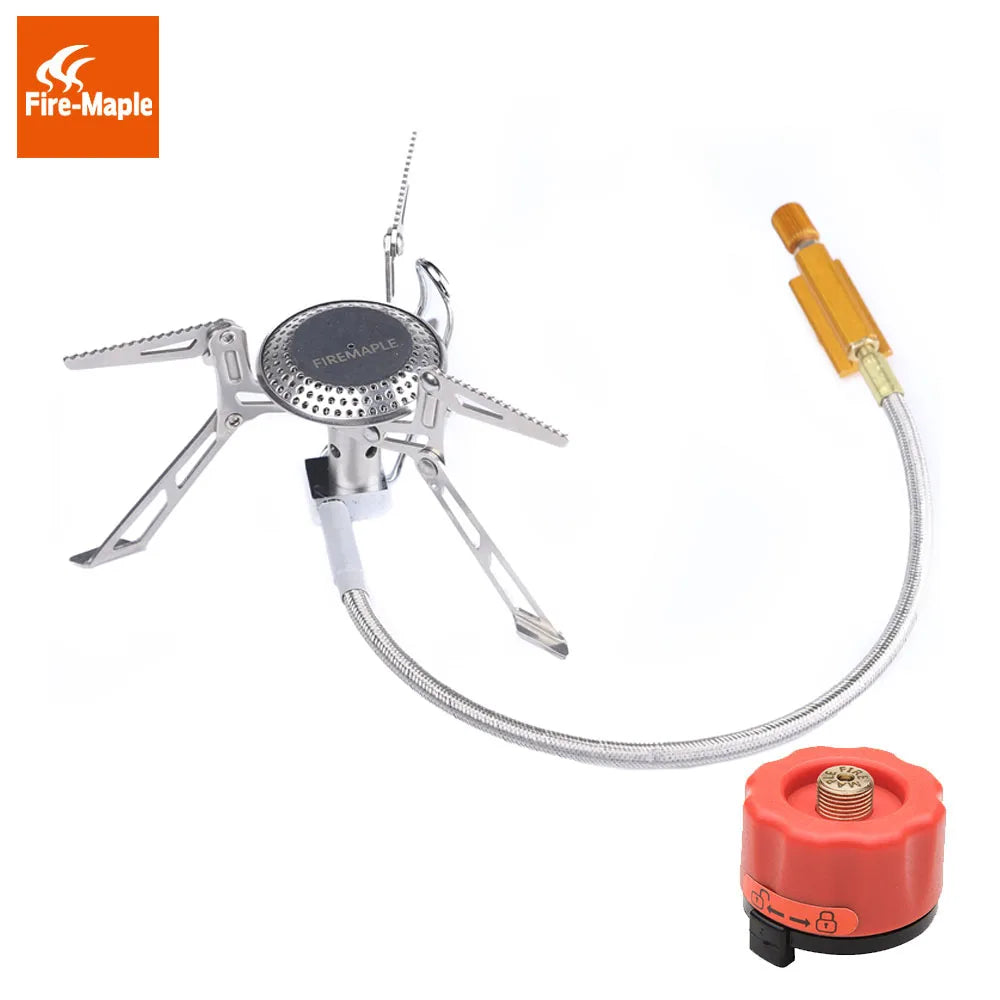 FIRE MAPLE FMS-118 Volcano Remote Gas Stove - 2800W High-Altitude Burner for NZ Alpine Hunting
