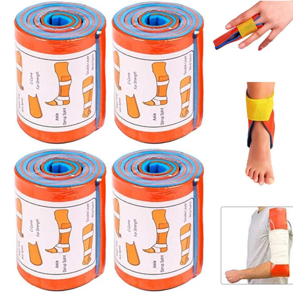 First Aid Aluminum Splint Roll – 11x46cm Medical Emergency Survival Splint Kit Outdoor, Hunting