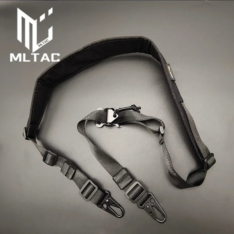 Modular Tactical Sling – Convertible 1-Point/2-Point Padded Strap for Shooting and Hunting