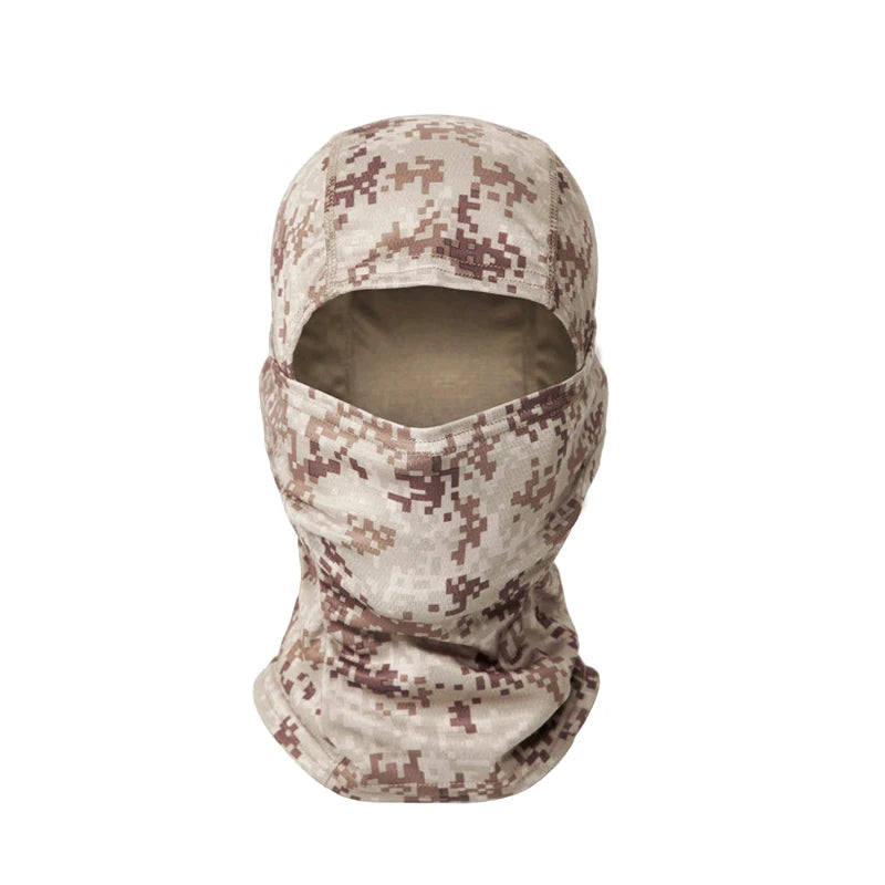 Camouflage Balaclava Full Face Mask – Outdoor Sports, Hunting, Hiking, and Skiing
