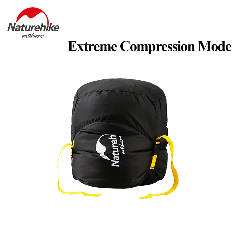 NATUREHIKE Compression Bag for Sleeping Bag Waterproof Compression Sack 300D Oxford