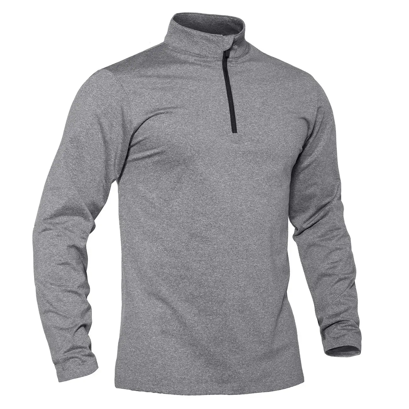 TACVASEN Men's 1/4 Zip Thermal Sports Sweater - Breathable Athletic Pullover for Gym & Outdoor Activities