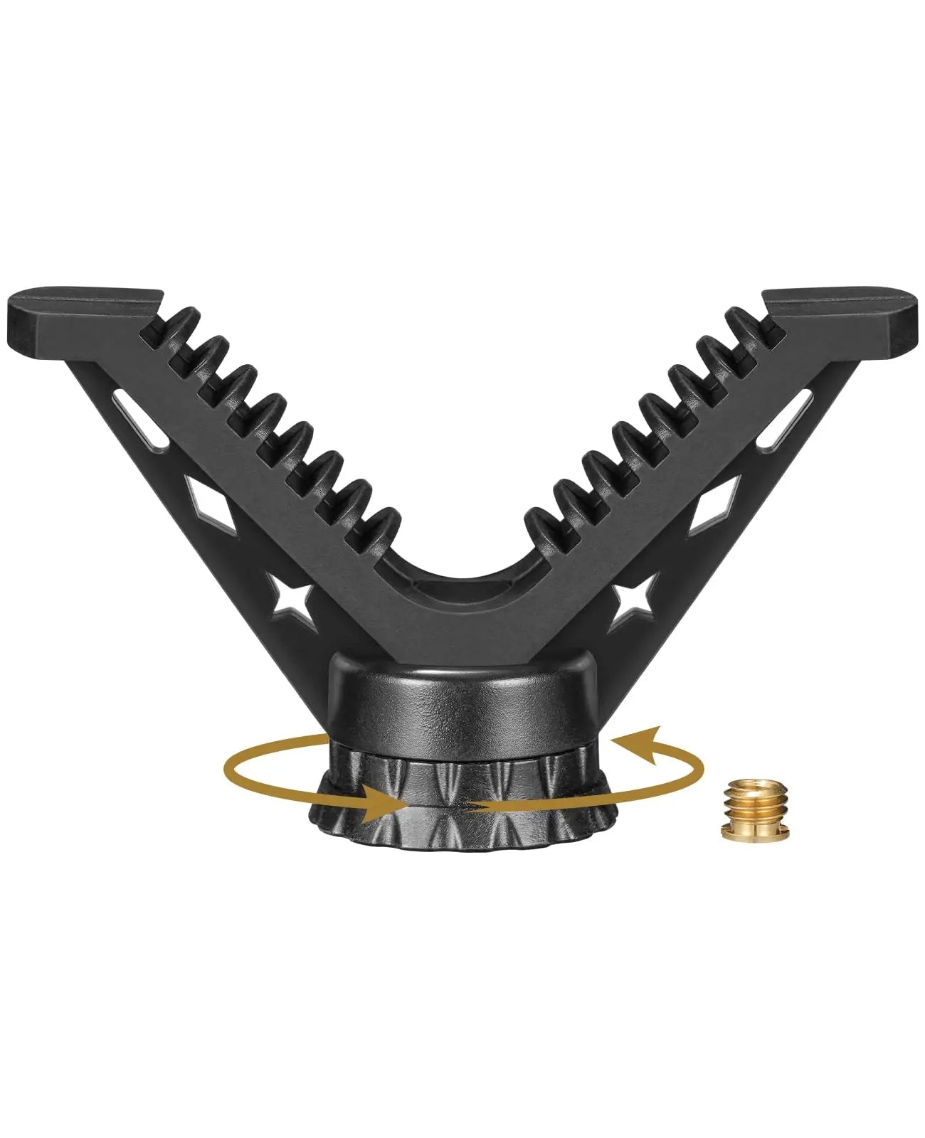 MIDTEN Portable Shooting Rest V Yoke Holder with 360° Rotation for Hunting and Outdoors