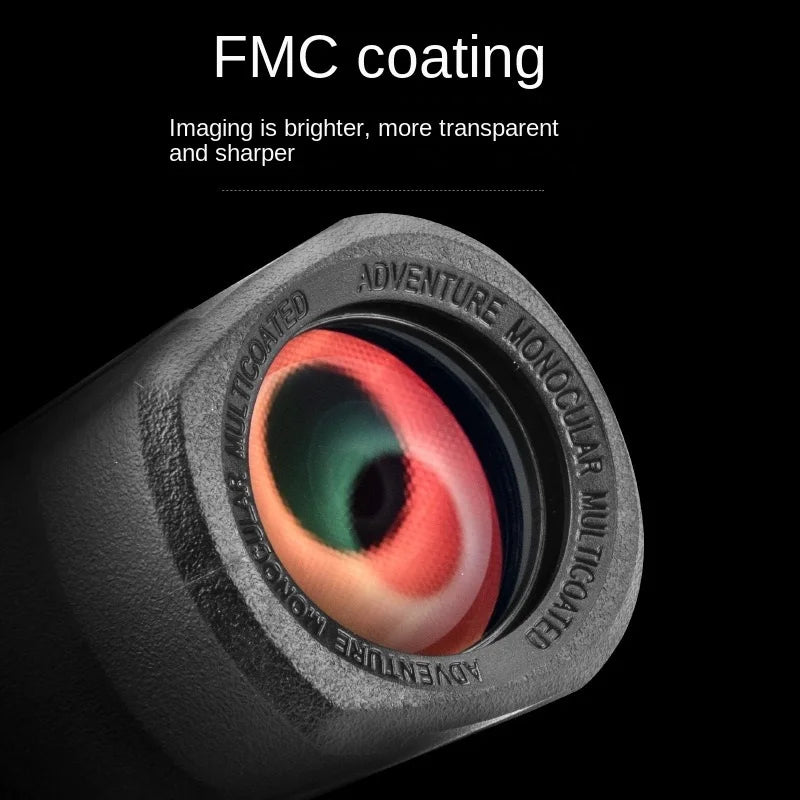 Powerful Mini 8X25 10X25 Monocular Telescope, HD Portable, IPX7 Waterproof, Compact for Outdoors