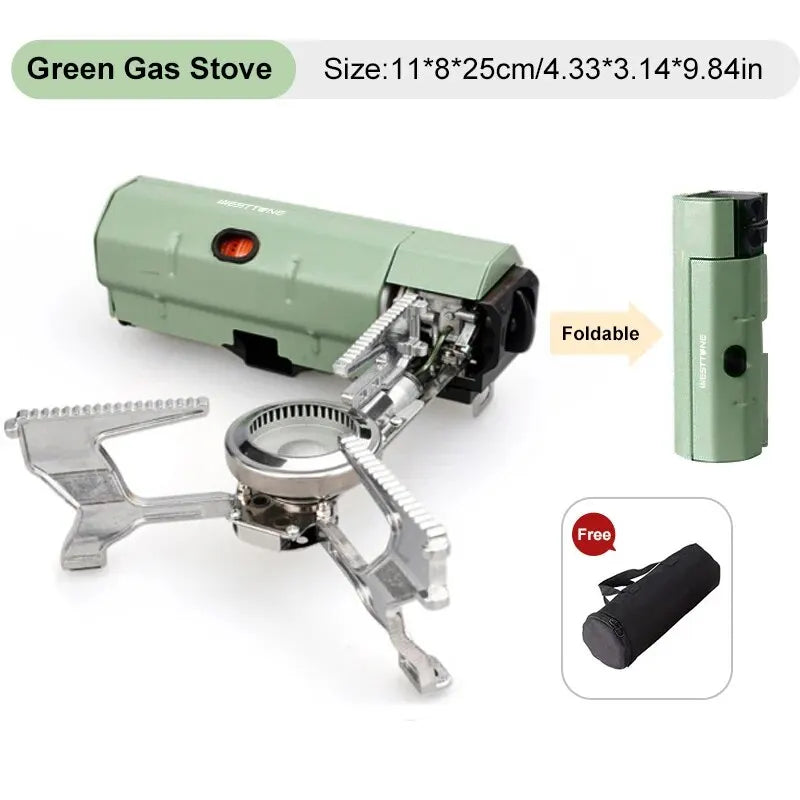 BRS 2670W Portable Folding Gas Stove for Camping and Outdoor Cooking