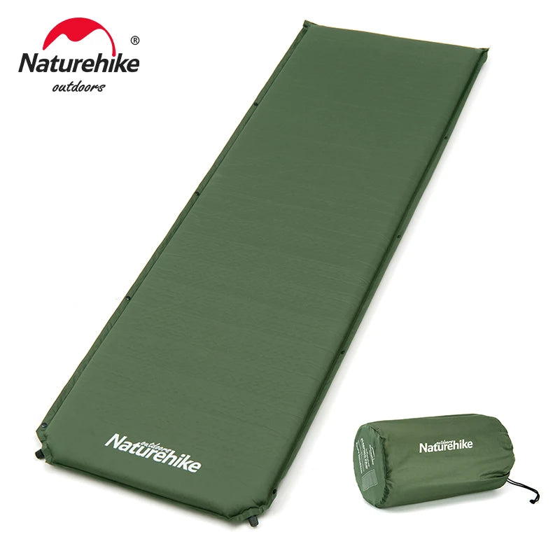 NATUREHIKE Self-Inflating Camping Mattress with Built-in Pump, 5CM Thick