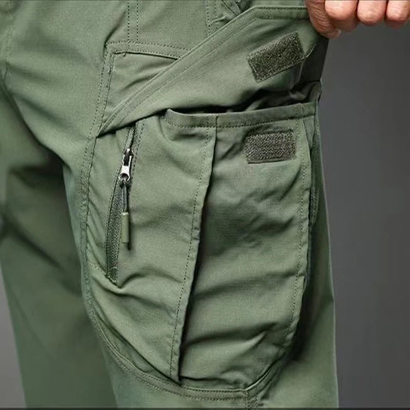 MAZEROUT Men's Tactical Outdoor Trousers Polyester Combat Pants