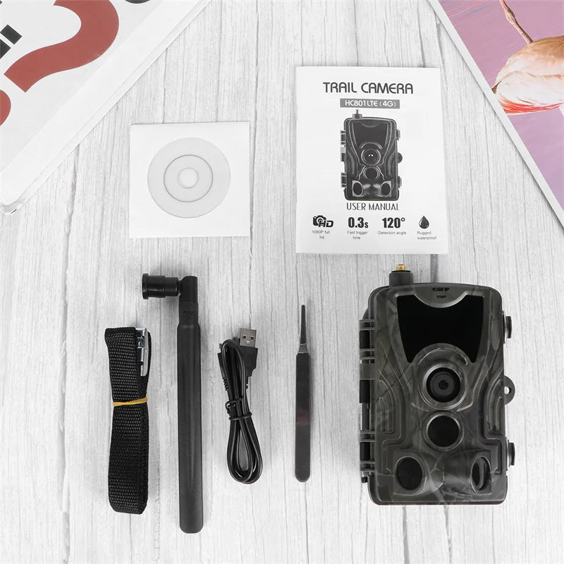 SUNTEKCAM HC-801LTE 4G Trail Camera – 20MP 1080P Wireless Hunting Cam