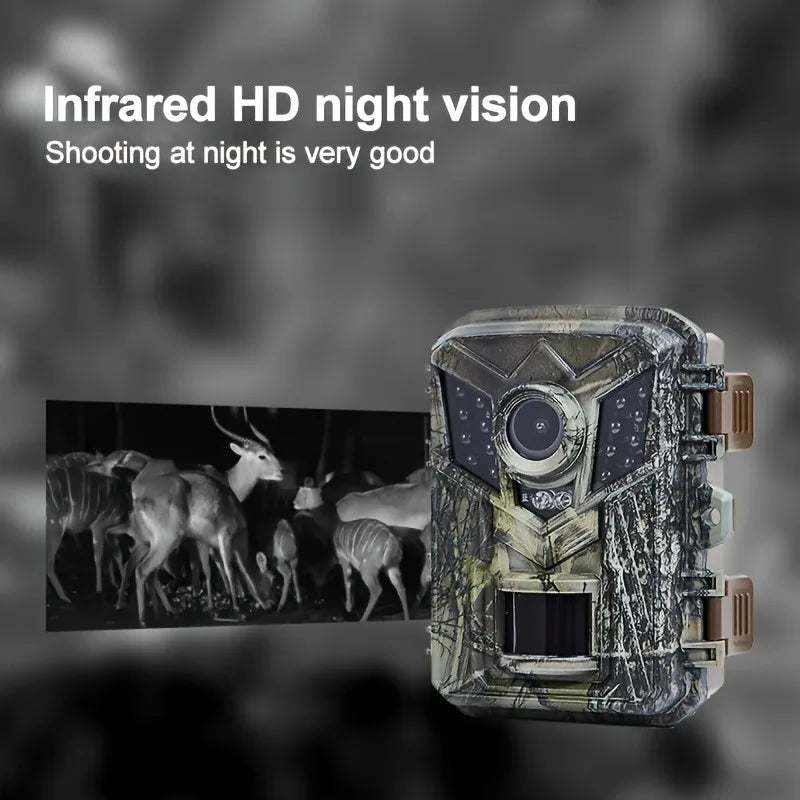ZUIDID Mini 1080P Trail Camera with Night Vision & Waterproof Design