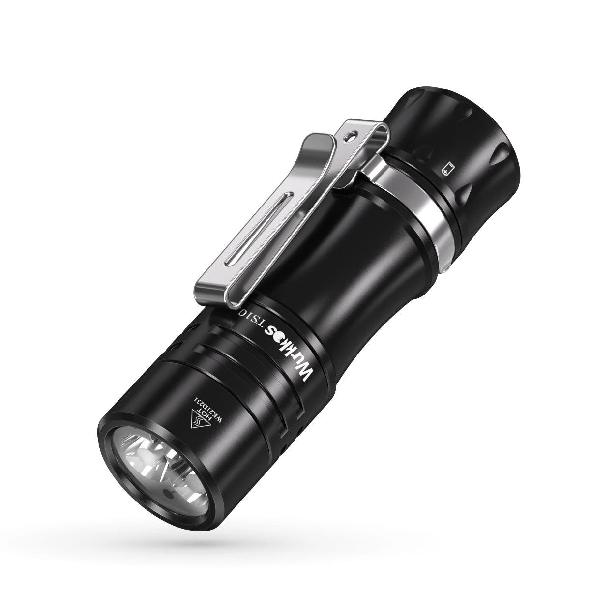 WURKKOS TS10 V2 Mini 1400 Lumen Anduril 2.0 EDC Flashlight with RGB Aux LEDs
